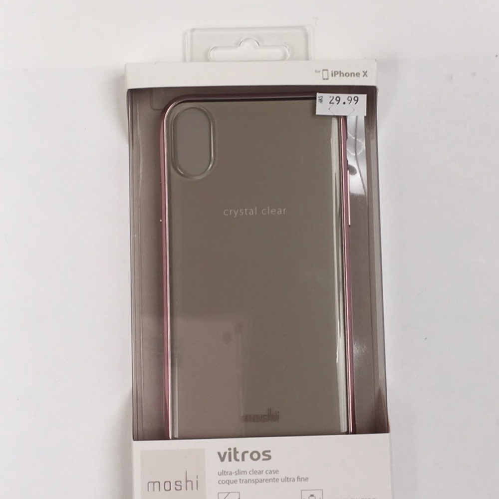 New❗️Moshi Vitros ultra-slim Case-iPhone X - clear